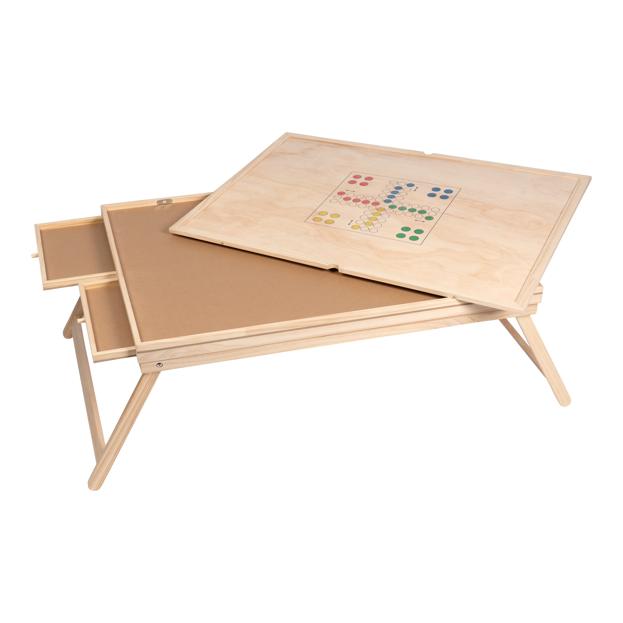 Puzzletisch "Premium" mit 4 Schubladen, mit Beinen, klappbar