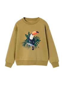 Jungen Sweatshirt mit Print vorn