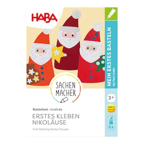 Bastelset - Sachenmacher Erstes Kleben Nikoläuse