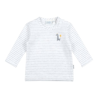 T-shirt manches longues rayures girafe