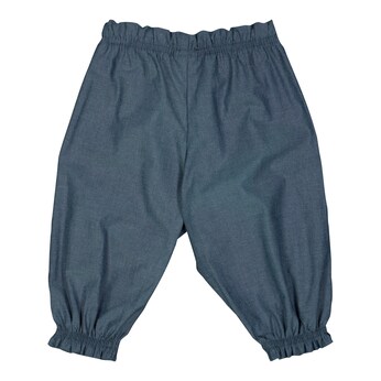 Chambray-Ballonhose