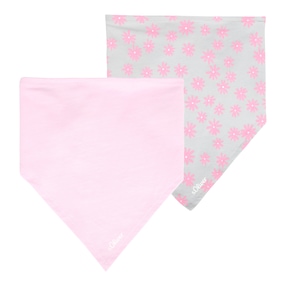 2er-Pack Dreieckstücher Blumen