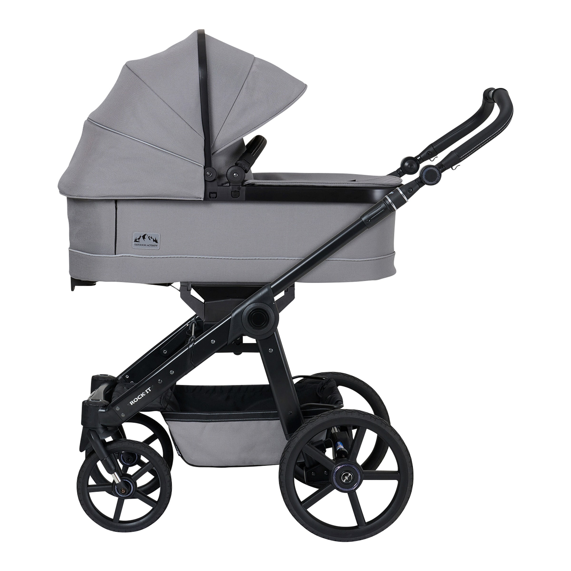 Hartan Kombikinderwagen ROCK IT OUTDOOR grau