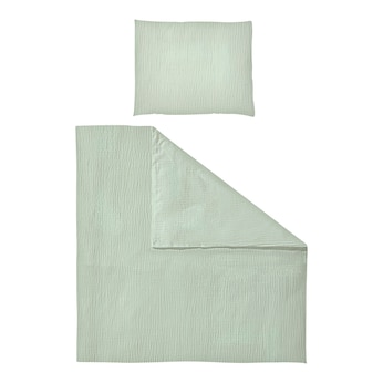 Parure de lit en mousseline 35x40 / 80x80 cm