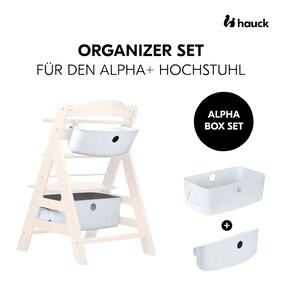 Aufbewahrungsboxen für Hochstuhl Alpha