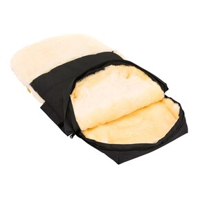 Winterfußsack Lammfell Lille für Kinderwagen, Buggy
