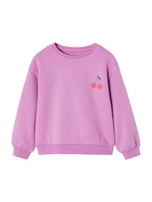 Mädchen Sweatshirt mit Print Basics