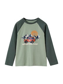 Jungen Shirt, Raglanärmel