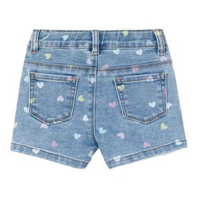 Jeans-Shorts Herzen