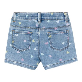 Jeans-Shorts Herzen