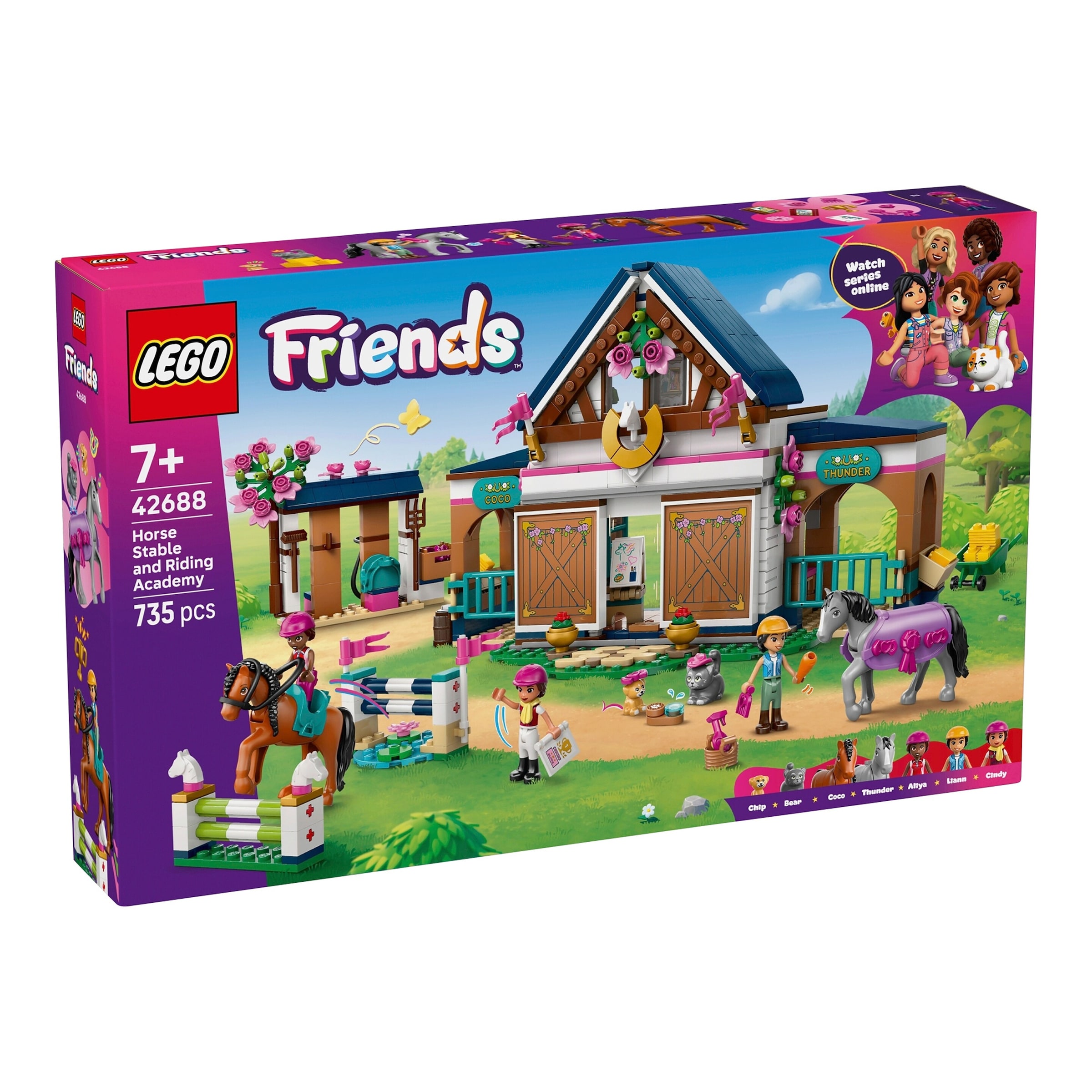 Lego® Friends 42688 Pferdestall und Reitschule