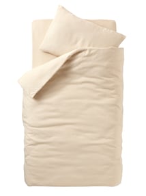 Bio-Kollektion: Baby Bettwäsche-Set aus einfarbigem Musselin
