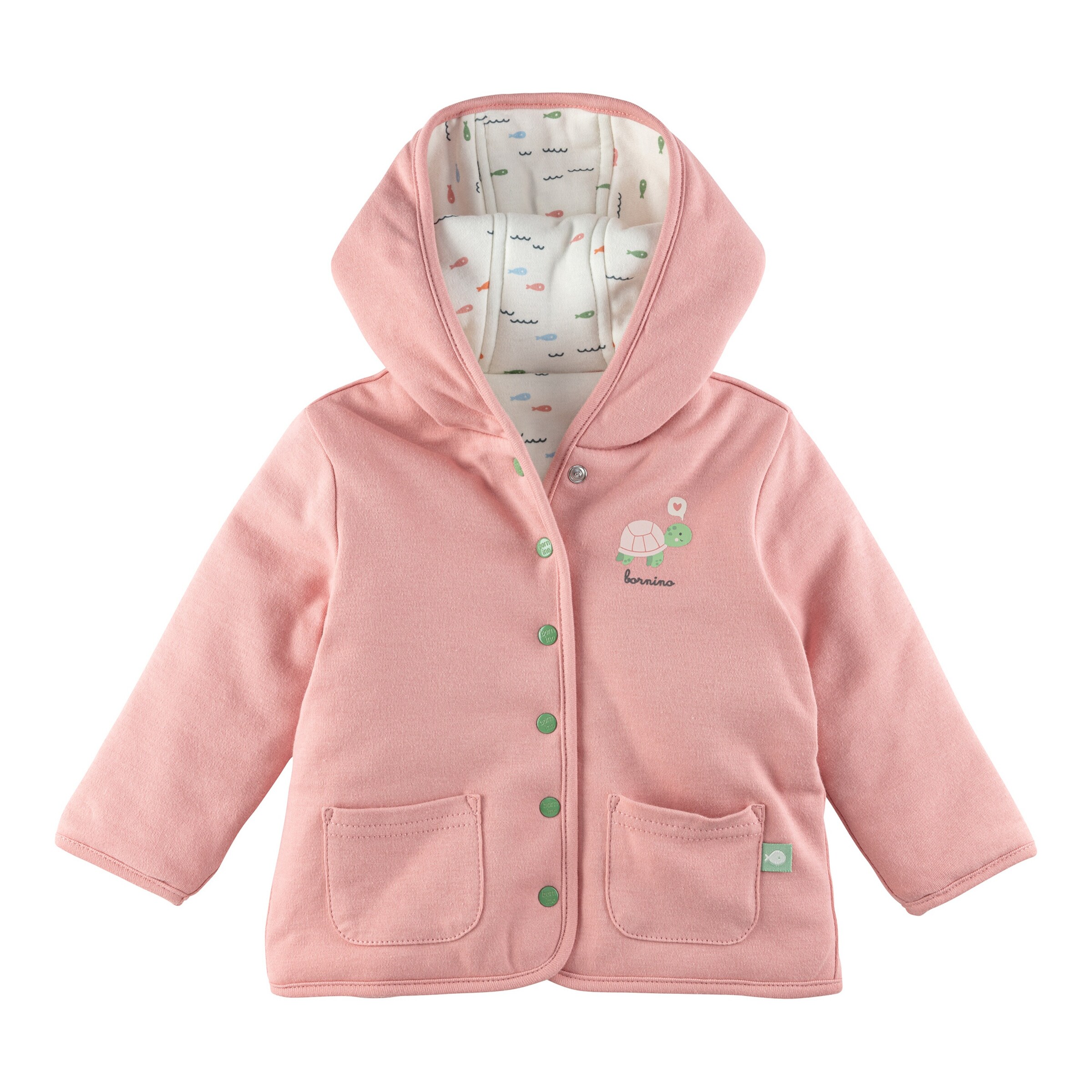 Thumbnail - Bornino Summer Beach Wendejacke Schildkröte Fische