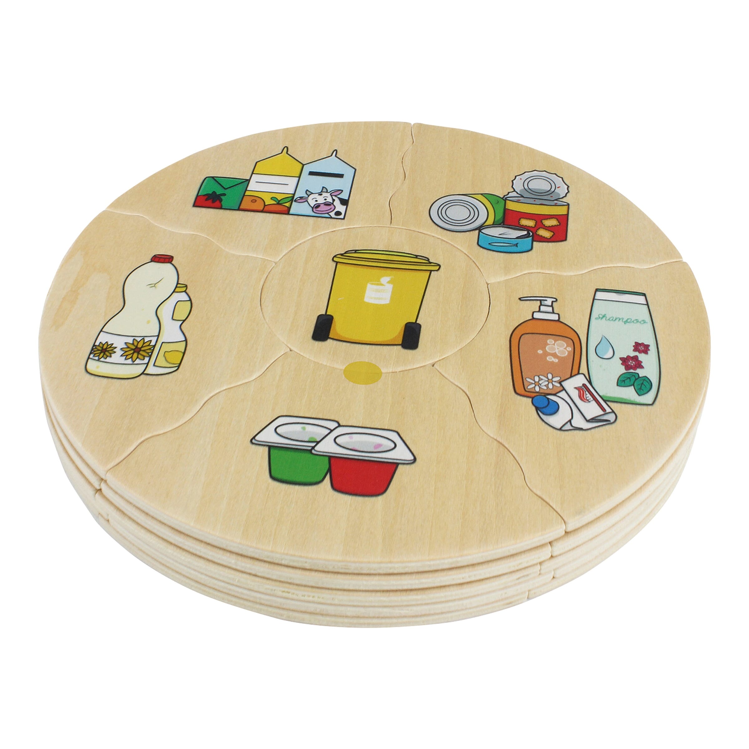 Beleduc Puzzle Humanico Mülltrennung