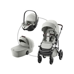 Kombikinderwagen SMILE 5Z LUX Trio-Set inkl. Babyschale BABY-SAFE PRO i-SIZE