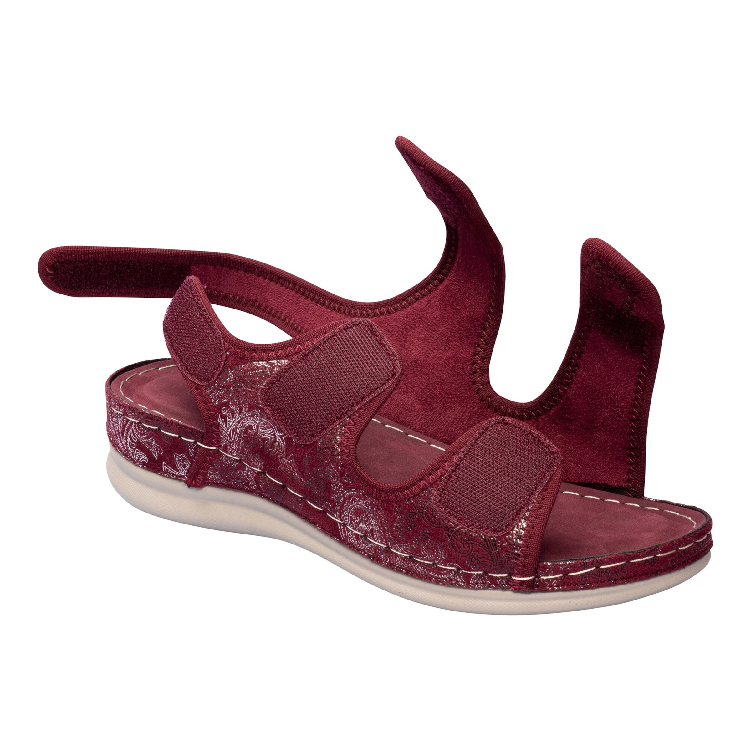 Bequem-Klettsandalette „Christa“