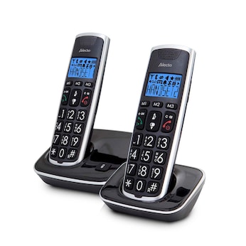 DECT-Telefon FX-6020 mit großen Tasten, 2 Mobilteile