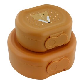 2tlg.-Set Snackboxen mit Clip