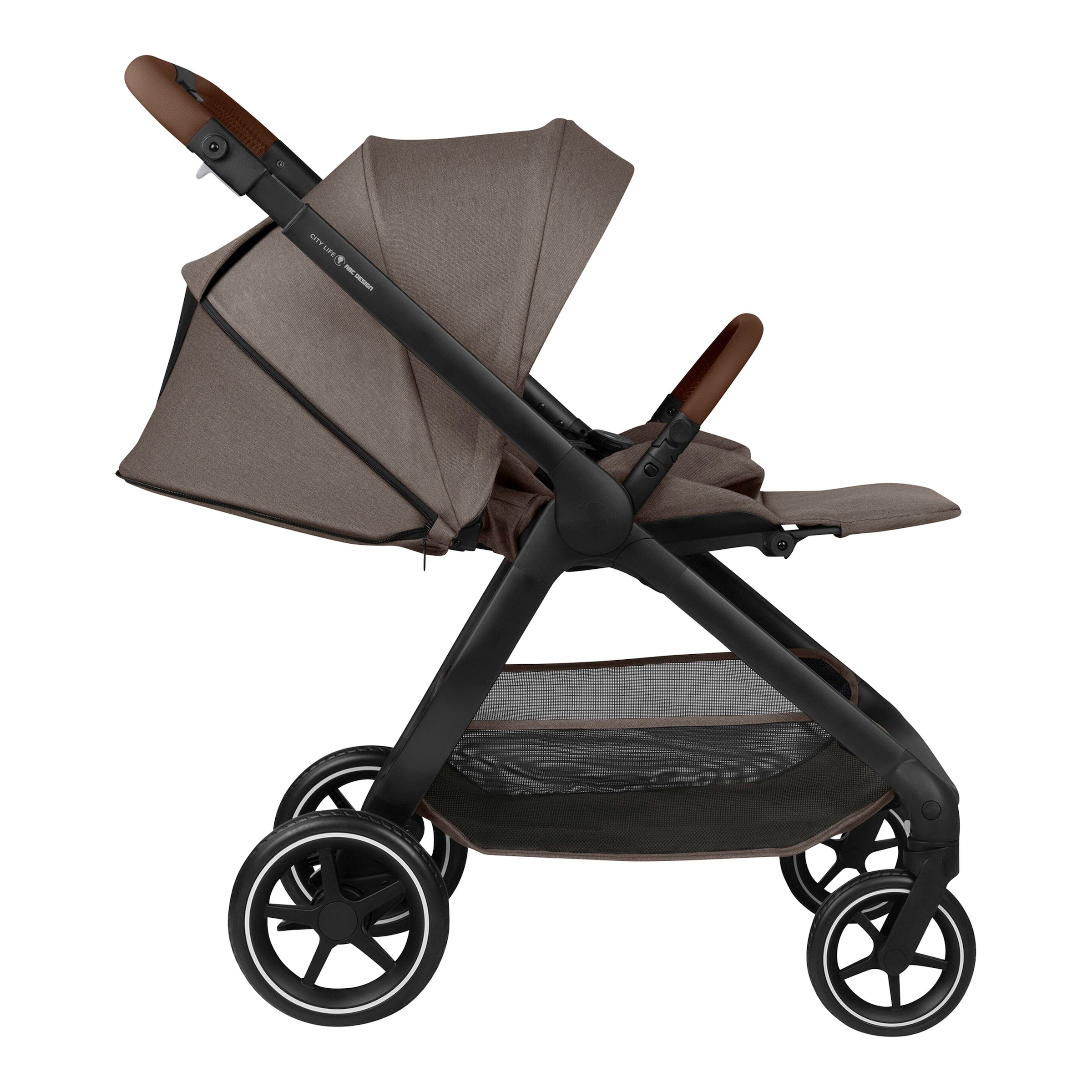 Thumbnail - Abc Design Kombikinderwagen City Life braun