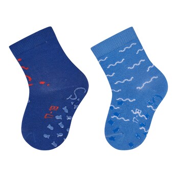 2er-Pack ABS-Krabbelsocken Krake