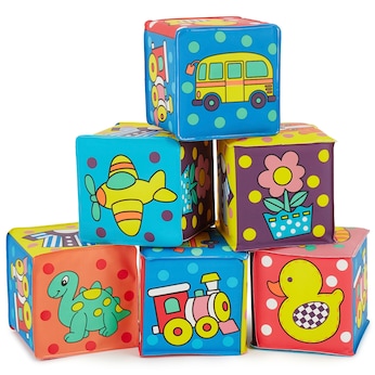 Baby Würfel set 6 Teilig - ab 6 Monate