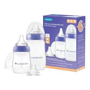 Starterset Babyflaschen mit NaturalWave®Sauger, Weithals