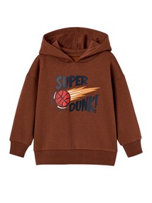Kapuzensweatshirt BASKETBALL Jungen