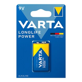 Piles Longlife Power de Varta, 9V E-Block