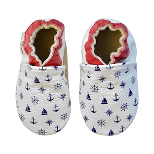 Chaussures/chaussons 4 pattes motifs marins