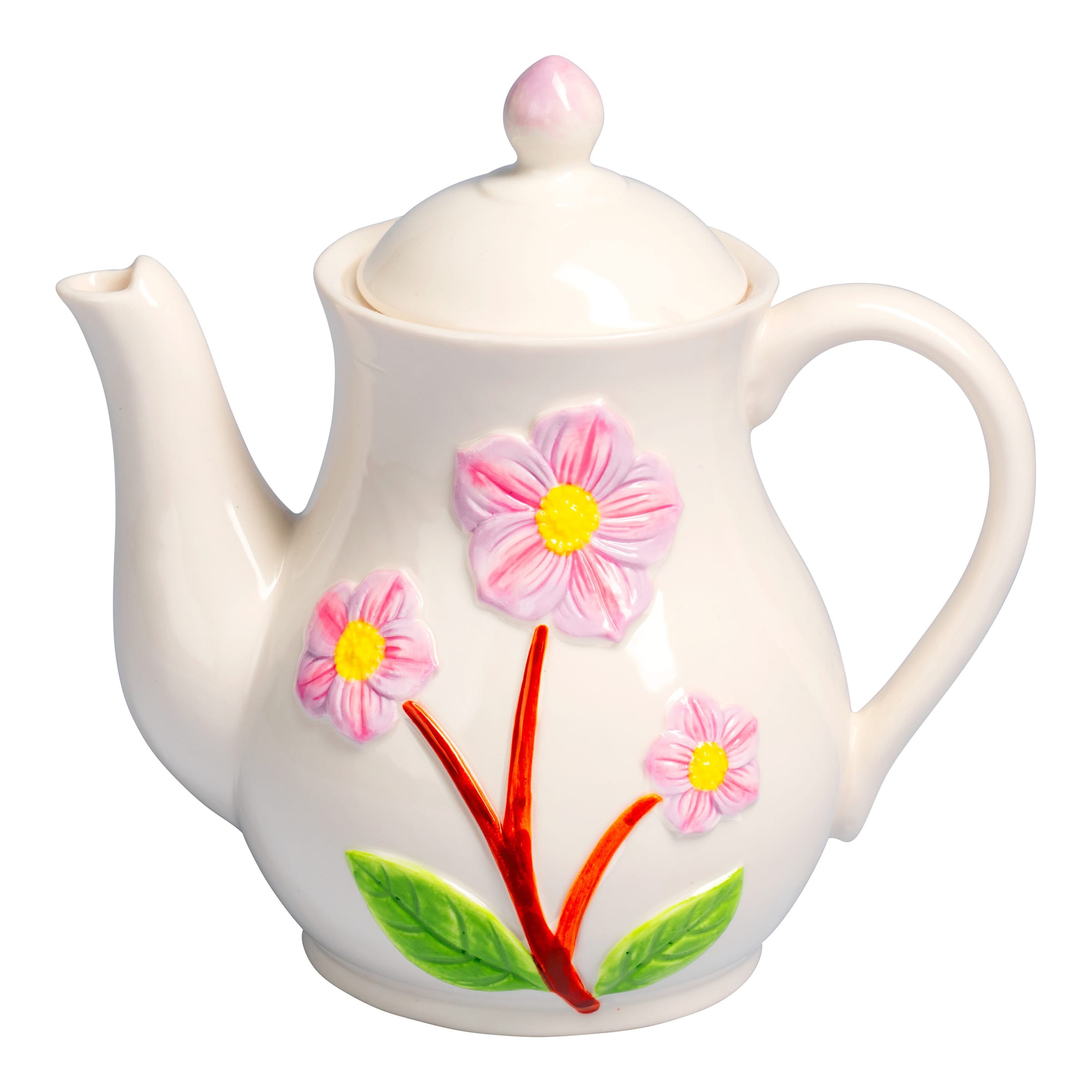 Porzellan-Kaffeekanne „Blumen“, 850 ml