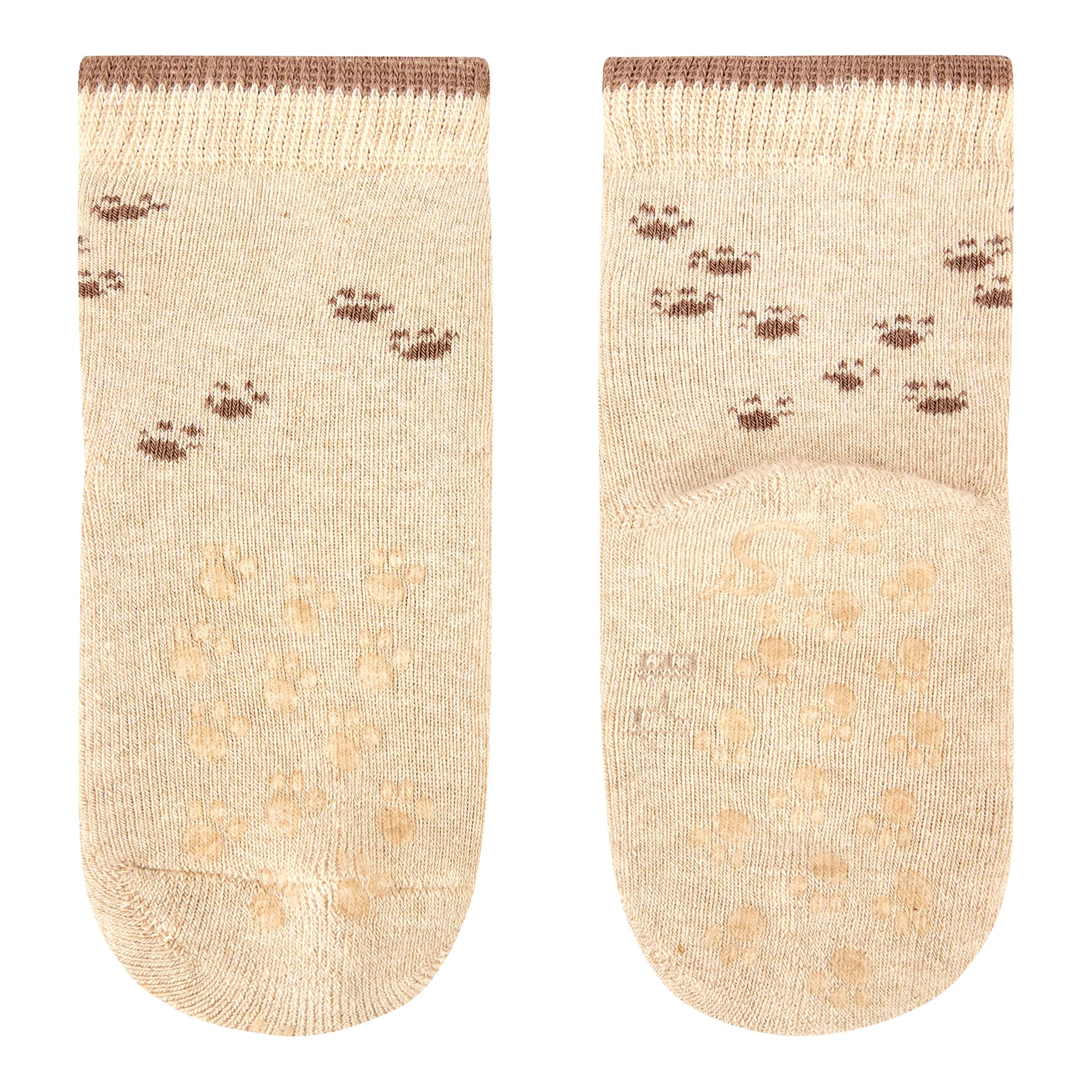 Thumbnail - Sterntaler 2er-Pack ABS-Krabbelsocken Bär