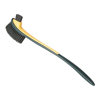 Brosse à chaussures «2 en 1»