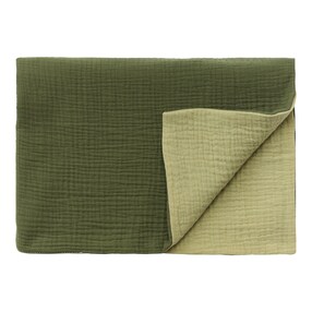 Wende-Kuscheldecke Musselin 75x100 cm