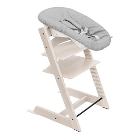 Bundle Treppenhochstuhl inkl. Newborn Set Light Grey