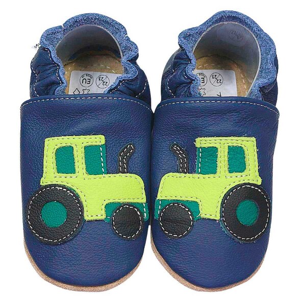 HOBEA-Germany - Kinderschuhe RecyStep Blumen grün
