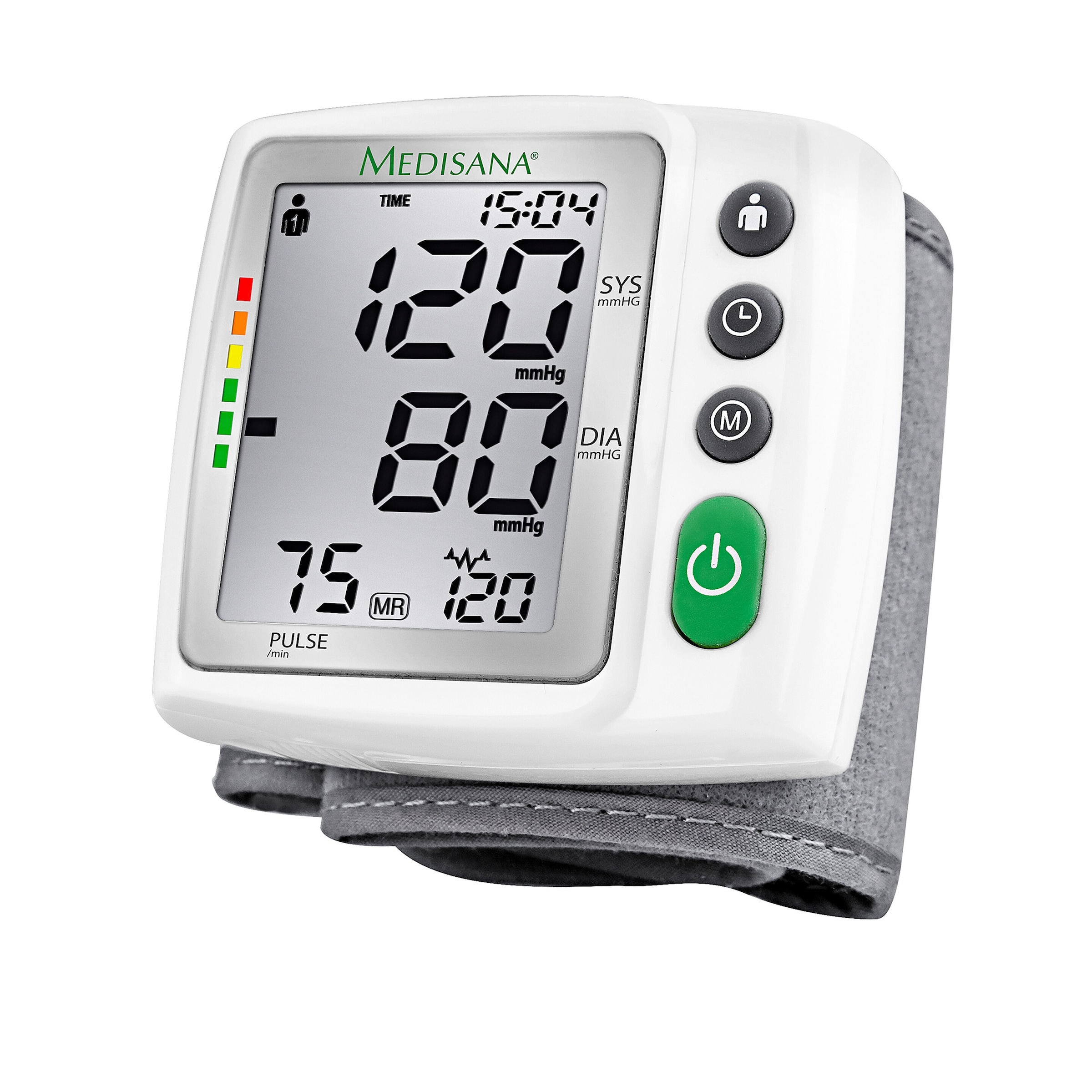 Handgelenk-Blutdruckmessgerät BW 315 weiss grau