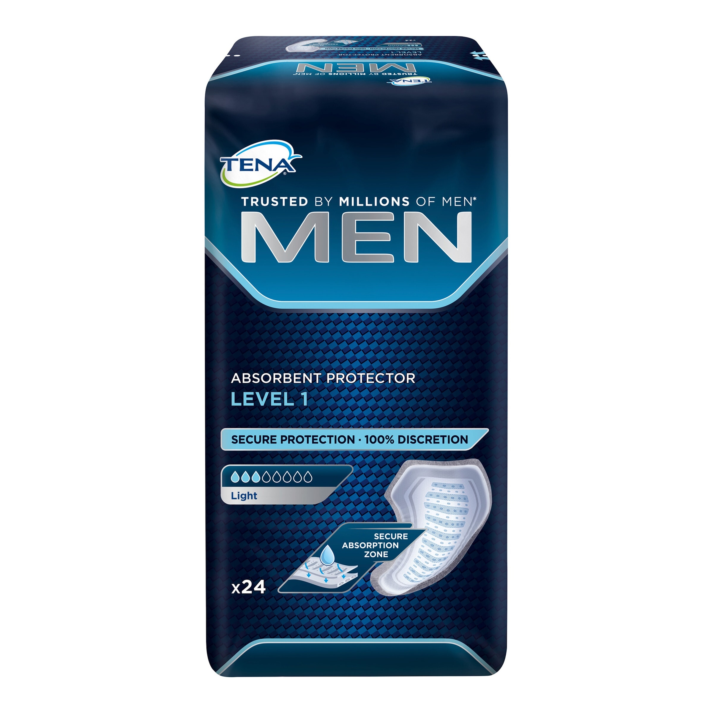 Tena Men "Level 1", 24 Stück weiss