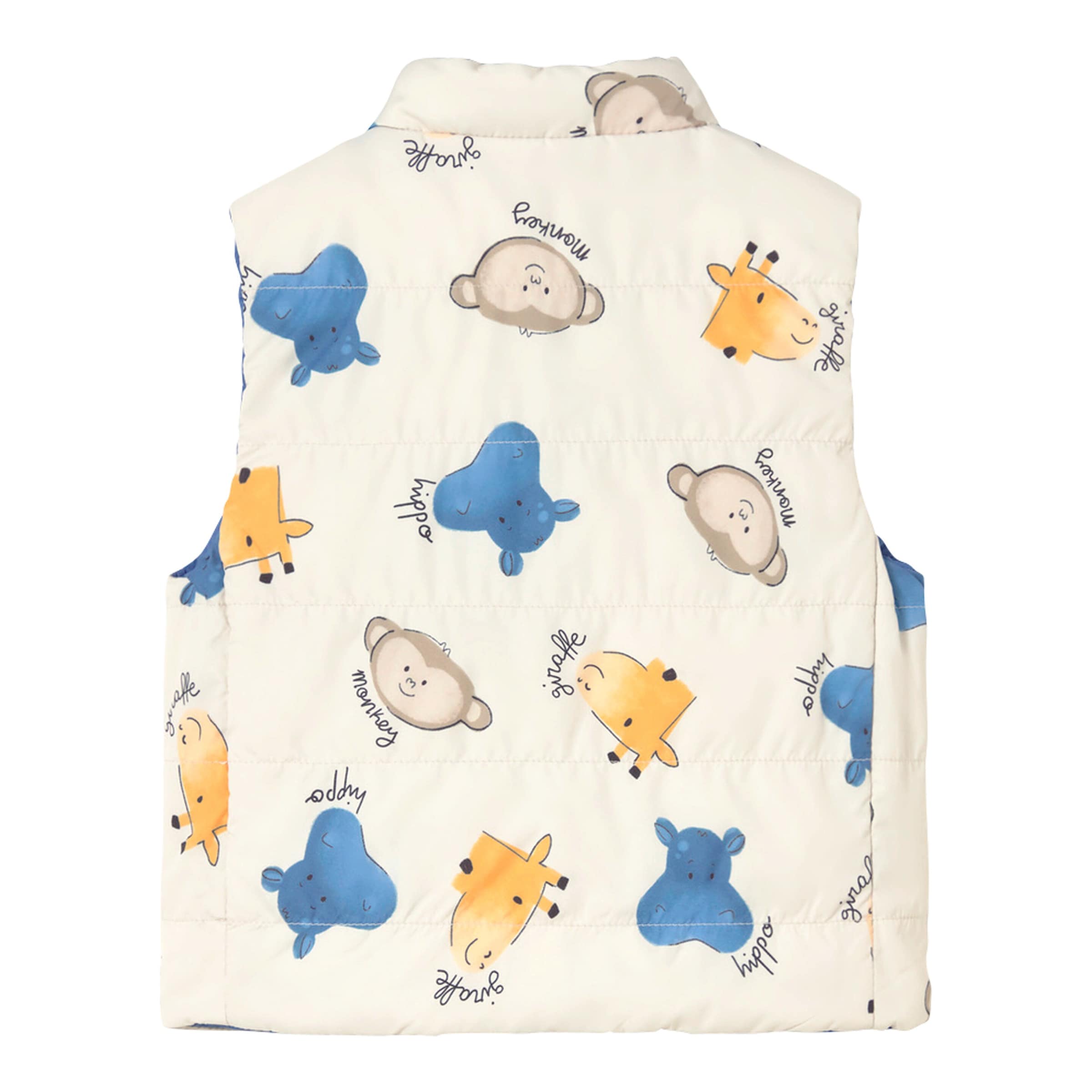 Wende-Steppweste Safari-Tiere