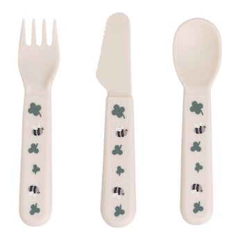 3-tlg. Besteck-Set Foodie