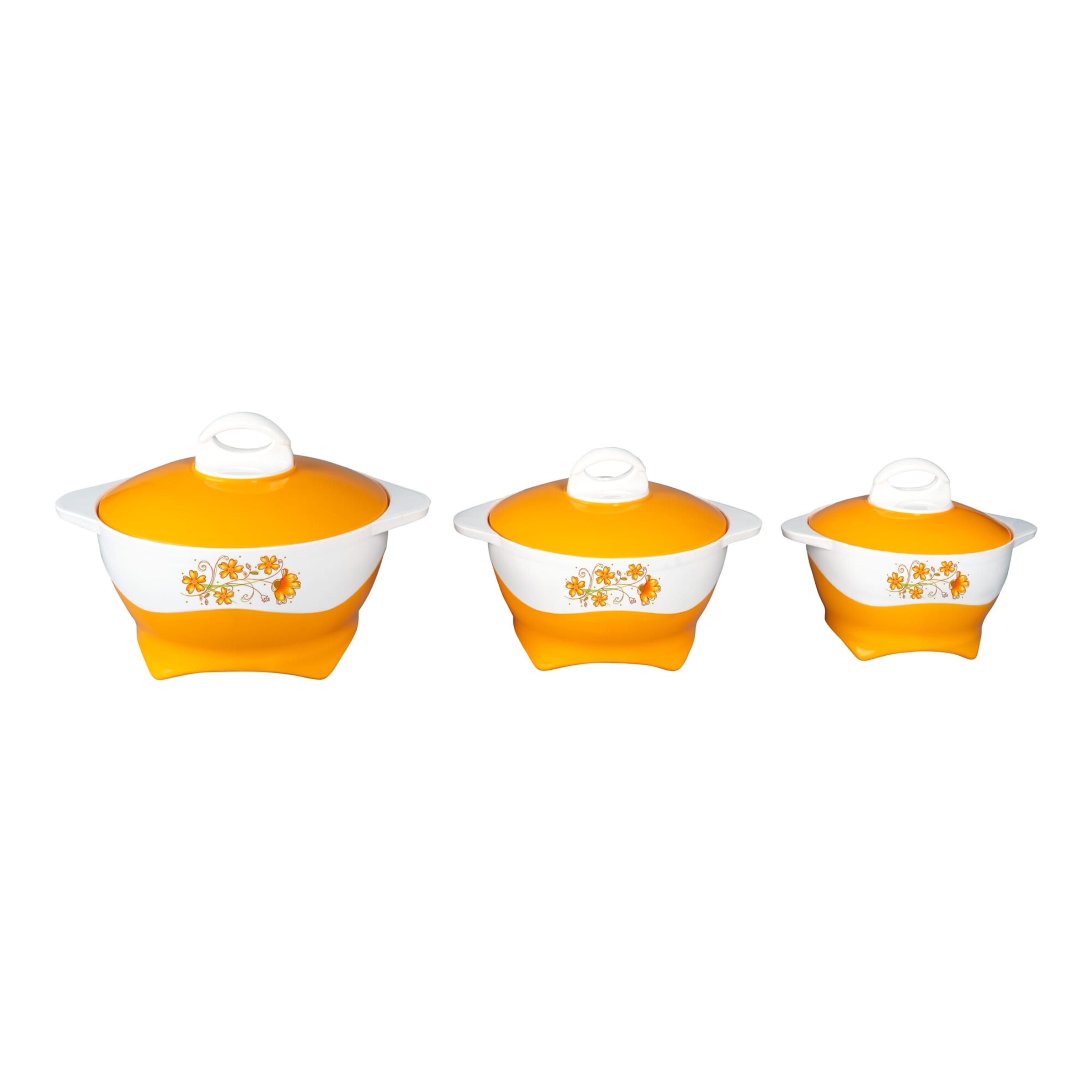 Thermoschüssel-Set „Herbstblumen“, 6-teilig