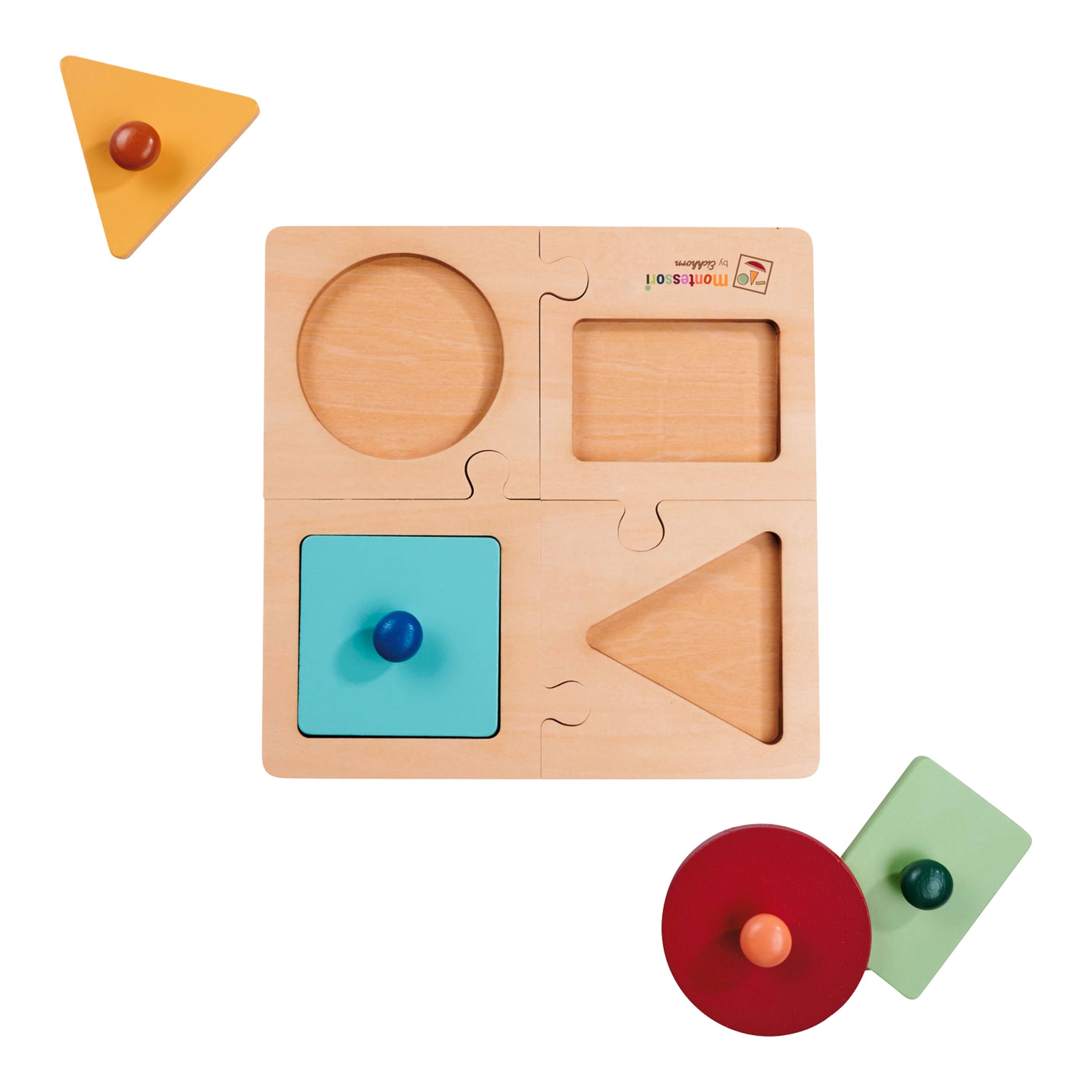 Eichhorn Montessori Lernpuzzle Formen