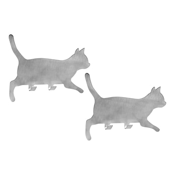 Dubbele haak "Minka", 2 stuks
