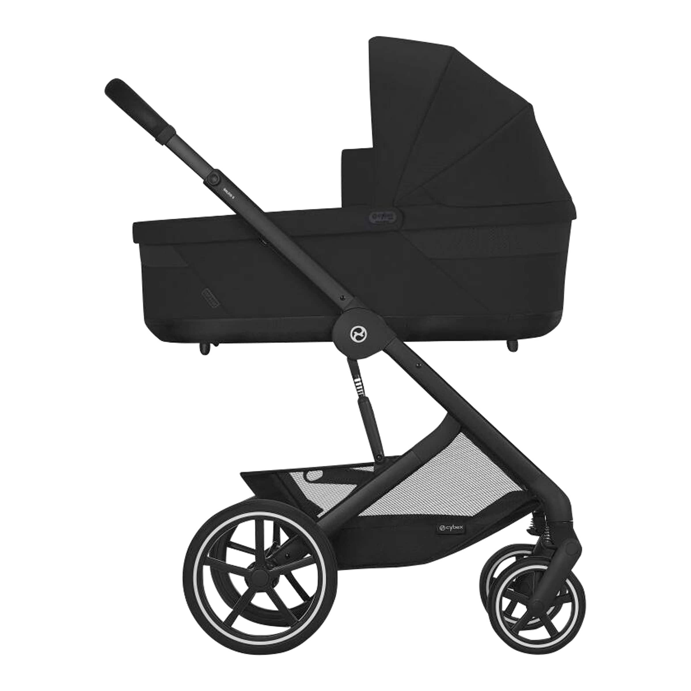 Thumbnail - Cybex Gold Kombikinderwagen Balios Trio-Set inkl. Babyschale Cloud G schwarz
