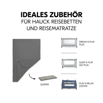 Spannbetttuch Musselin 60x120 cm für Reisebettmatratzen