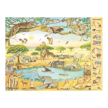 Das Riesen-Tiere-Wimmelbuch