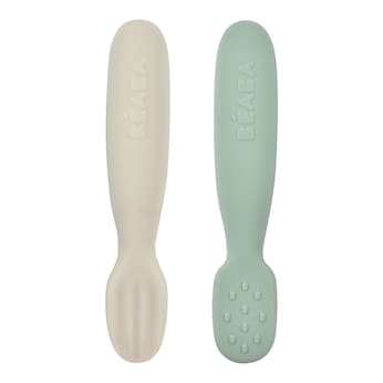 2er-Pack Silikon-Esslernlöffel