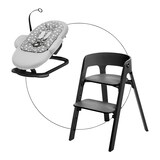 Stokke® - STEPS™ - Ensemble chaise haute avec transat Bouncer