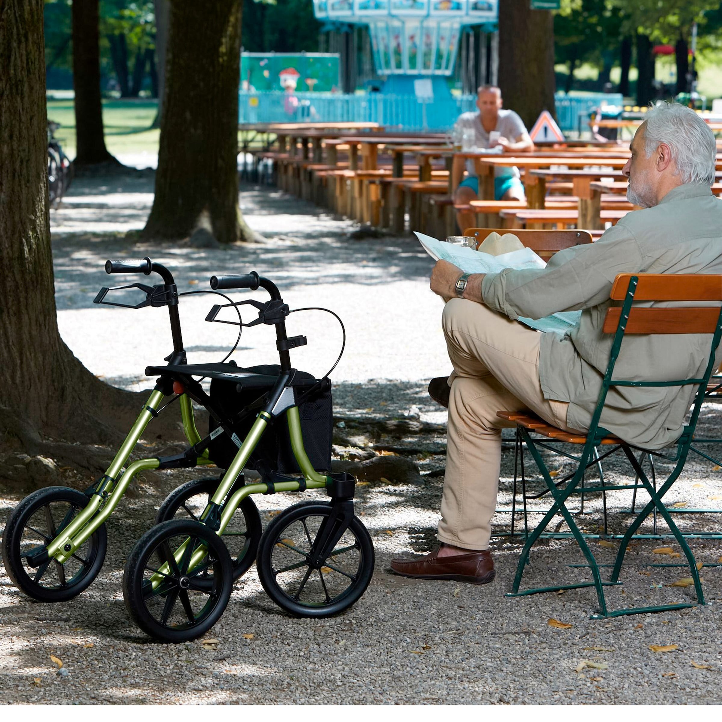Außen-Rollator "Taima XC-PU-bereift"