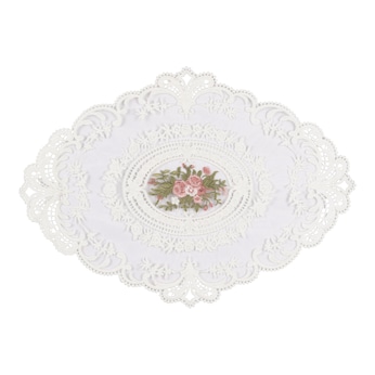 Spitzendeckchen „Rosenblick“