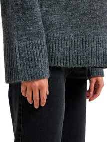 Umstands-Pullover aus Wollmix